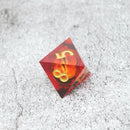 Sauron's Eye |  7 Piece Moving Eye DnD Dice Set | Acrylic RPG Gaming Dice