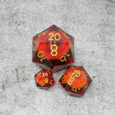 Sauron's Eye | Giant D20 Moving Eye DnD Dice | Acrylic RPG Gaming Dice