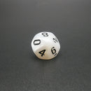 Snowy Owl - 7 Piece DnD Dice Set | Acrylic RPG Gaming Dice