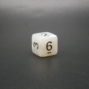 Snowy Owl - 7 Piece DnD Dice Set | Acrylic RPG Gaming Dice