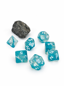 Seafoam Light - 7 Piece DnD Dice Set | Acrylic RPG Gaming Dice