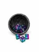 Borealis Inferno - 10D6 D&D Dice Set | Resin RPG Gaming Dice