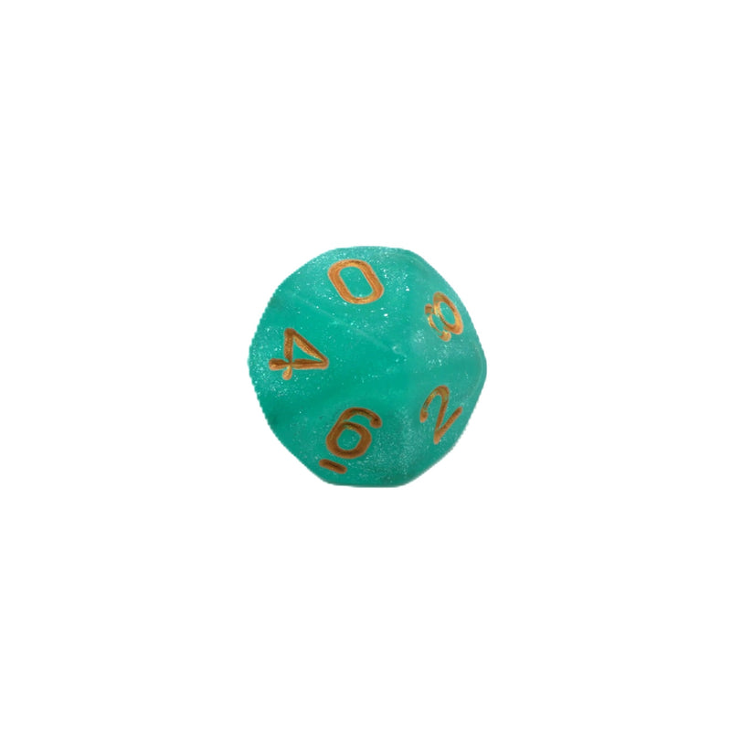 Vaporeon's Tail- 7 Piece DnD Dice Set | Acrylic RPG Gaming Dice