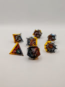Alchemist's Fire - 7 Piece DnD Dice Set | Acrylic RPG Gaming Dice