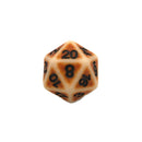 Ancient Bone - 7 Piece DnD Dice Set | Acrylic RPG Gaming Dice
