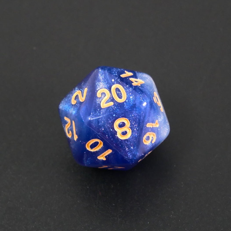 Astral Navigation - 7 Piece DnD Dice Set | Acrylic RPG Gaming Dice