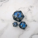 Blue Slaadi's Eye - Giant D20 Moving Eye DnD Dice | Acrylic RPG Gaming Dice