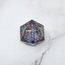 Elixir of Liquid Death - 7 Piece Liquid Core DnD Dice Set | Acrylic RPG Gaming Dice