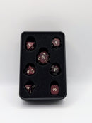 Elderwood - 7 Piece DnD Dice Set | Wood RPG Gaming Dice