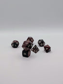 Elderwood - 7 Piece DnD Dice Set | Wood RPG Gaming Dice