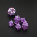 Fairy Spirit - 7 Piece DnD Dice Set | Mini Acrylic RPG Gaming Dice