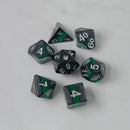 Forgotten Emerald - 7 Piece DnD Dice Set | Acrylic RPG Gaming Dice