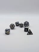 Frostwood - 7 Piece DnD Dice Set | Wood RPG Gaming Dice
