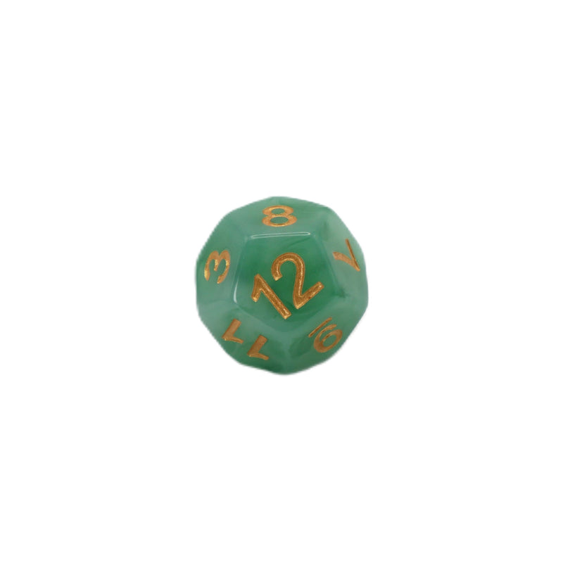 Greener Pastures - 7 Piece DnD Dice Set | Acrylic RPG Gaming Dice