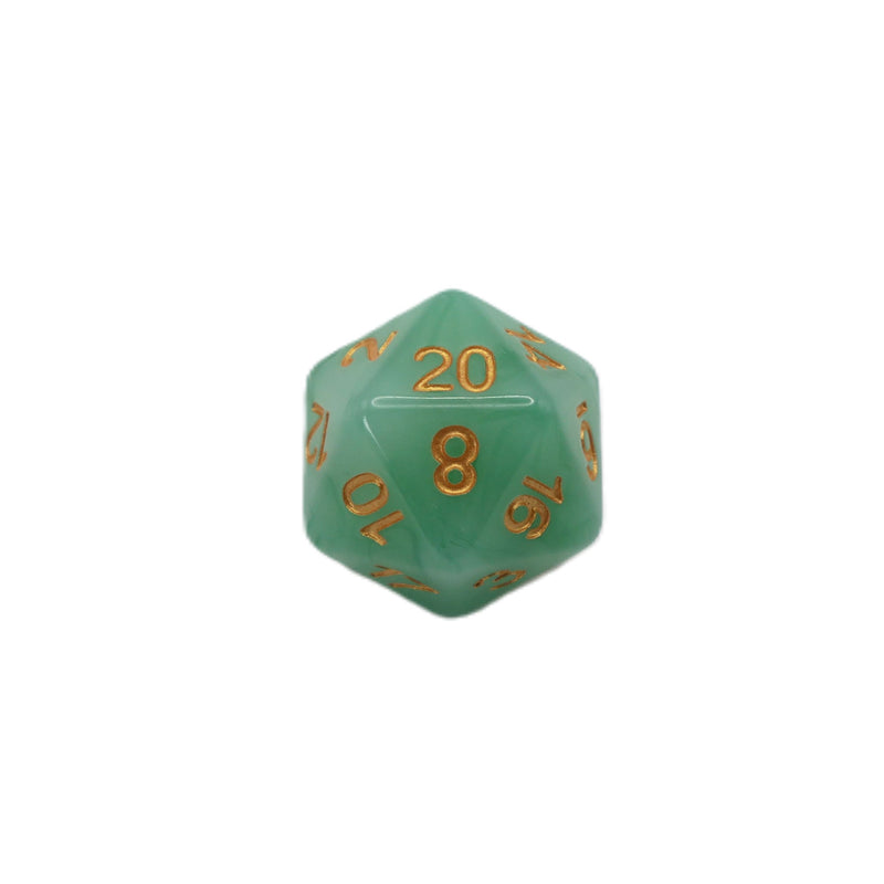 Greener Pastures - 7 Piece DnD Dice Set | Acrylic RPG Gaming Dice