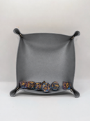 Grey Collapsible 4 Sided Dice Tray