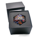 Hydra's Eyes | Table Smasher D20 Moving Eye DnD Dice | Acrylic RPG Gaming Dice