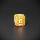Melted Gold 10d6 - DnD Dice Set | Acrylic RPG Gaming Dice