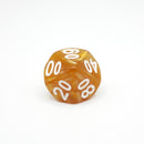 Melted Gold - 7 Piece DnD Dice Set | Acrylic RPG Gaming Dice