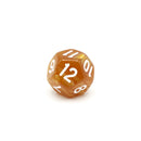 Melted Gold - 7 Piece DnD Dice Set | Acrylic RPG Gaming Dice