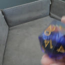 Owlbear's Eye - Giant D20 Moving Eye DnD Dice | Acrylic RPG Gaming Dice