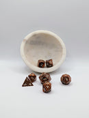 Wyrmwood - 7 Piece DnD Dice Set | Wood RPG Gaming Dice