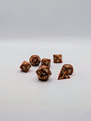 Wyrmwood - 7 Piece DnD Dice Set | Wood RPG Gaming Dice