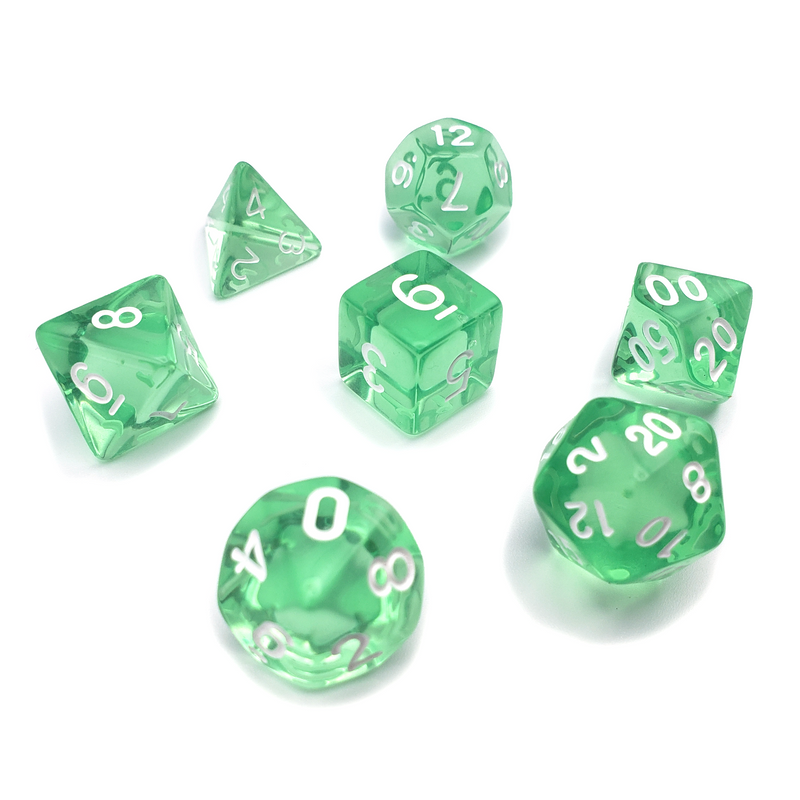 Boon of the Beast - 7 Piece DnD Dice Set | Acrylic RPG Gaming Dice