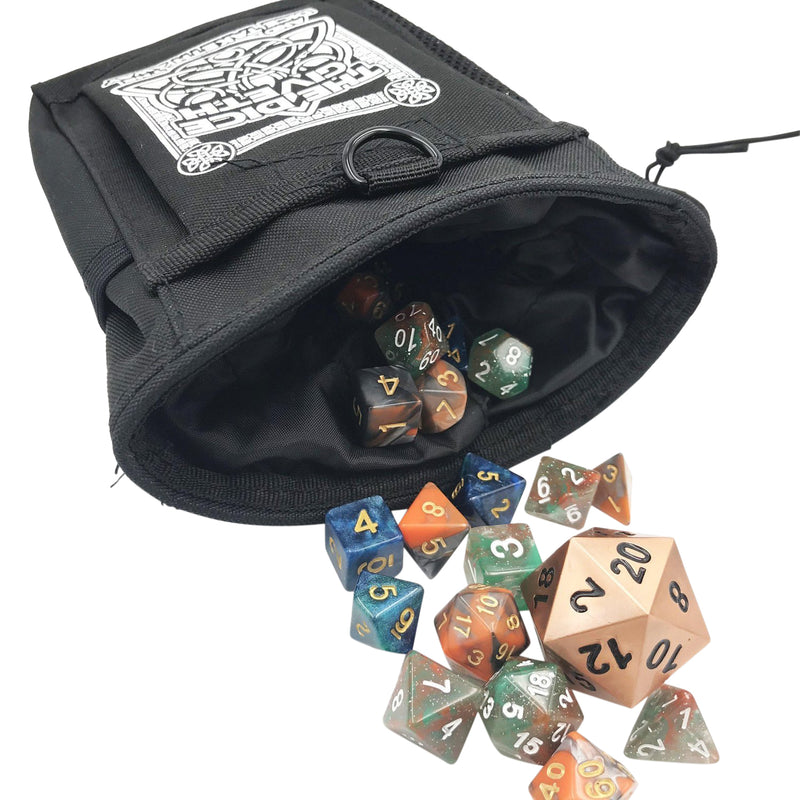 Dice Giveth and Taketh Deluxe DnD Dice Bag