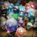 Random Set of Dice - D20 Collective - Dice - DND Tabletop RPG Dice - Dice, random