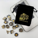 Ascending Shadow - 14 Piece DnD Dice Set | Acrylic RPG Gaming Dice
