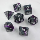 Forgotten Amethyst - Purple Grey 7 Piece Dnd Dice Set 