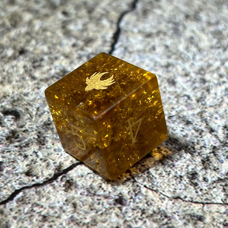 Fremen Honor - 7 Piece DnD Dice Set | Gemstone RPG Gaming Dice