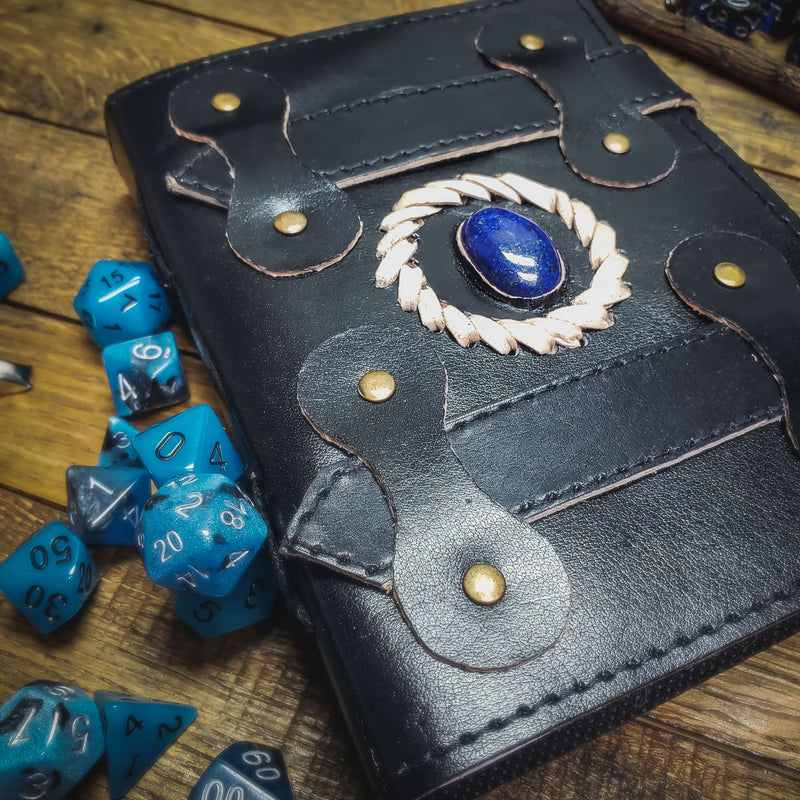 Cave Explorer's Leather Journal - DnD Notepad