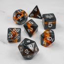 Forgotten Amber - 7 Piece DnD Dice Set | Acrylic RPG Gaming Dice