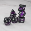 Forgotten Amethyst - 7 Piece DnD Dice Set | Acrylic RPG Gaming Dice